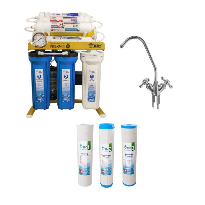 دستگاه تصفیه آب - BlueMaxGold 2WX900 به همراه فیلتر 3عددی