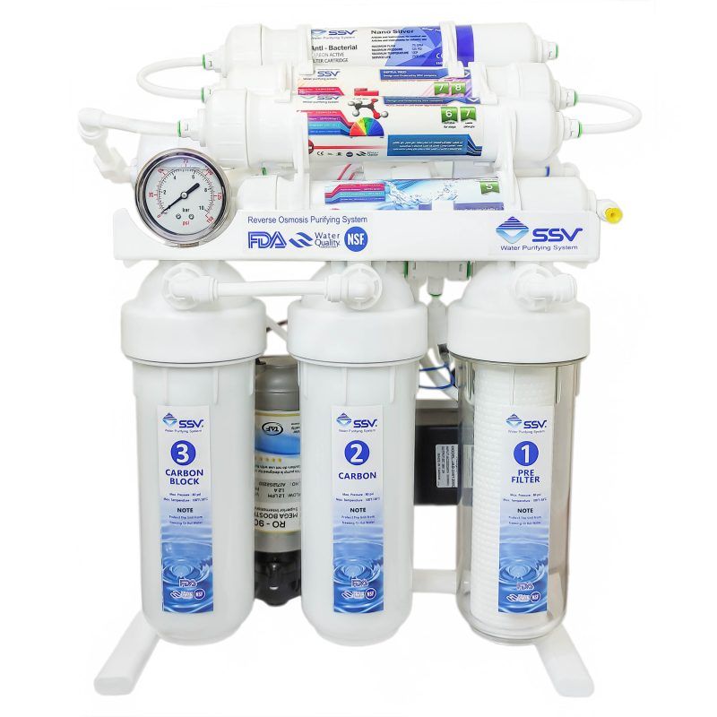 دستگاه تصفیه آب خانگی اس اس وی مدل Craisler400 X800