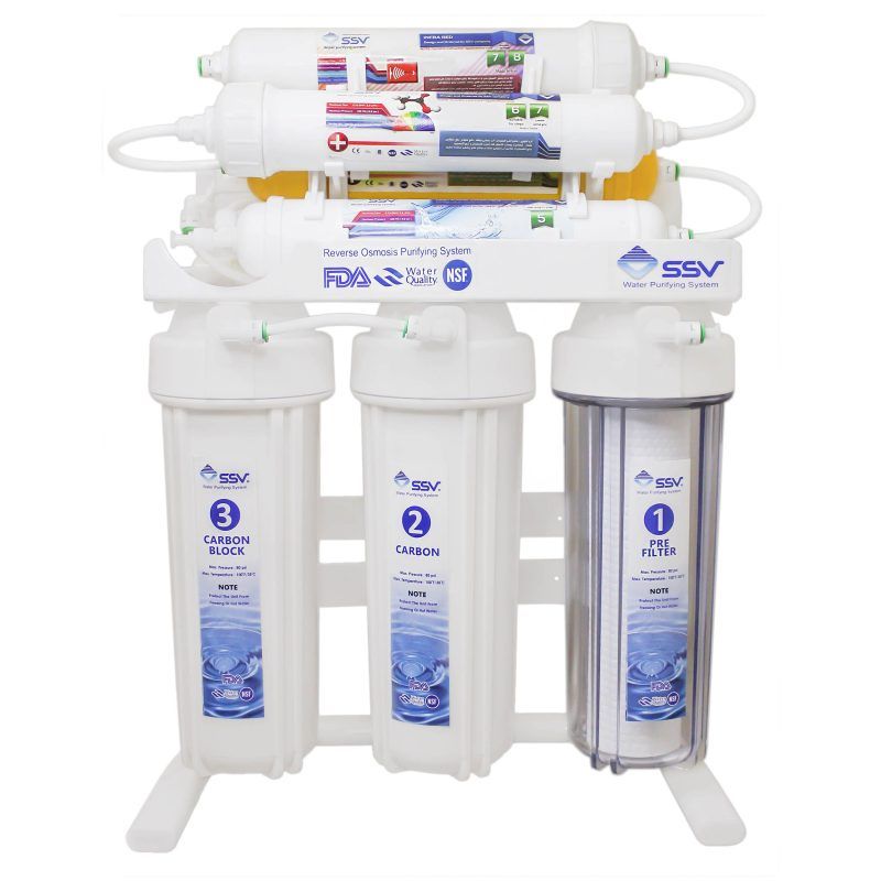 دستگاه تصفیه آب خانگی اس اس وی مدل EcoMax X800