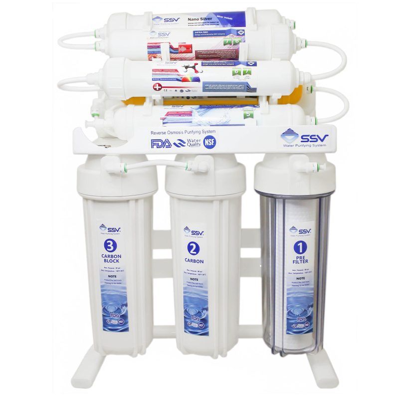 دستگاه تصفیه آب خانگی اس اس وی مدل EcoMax X900